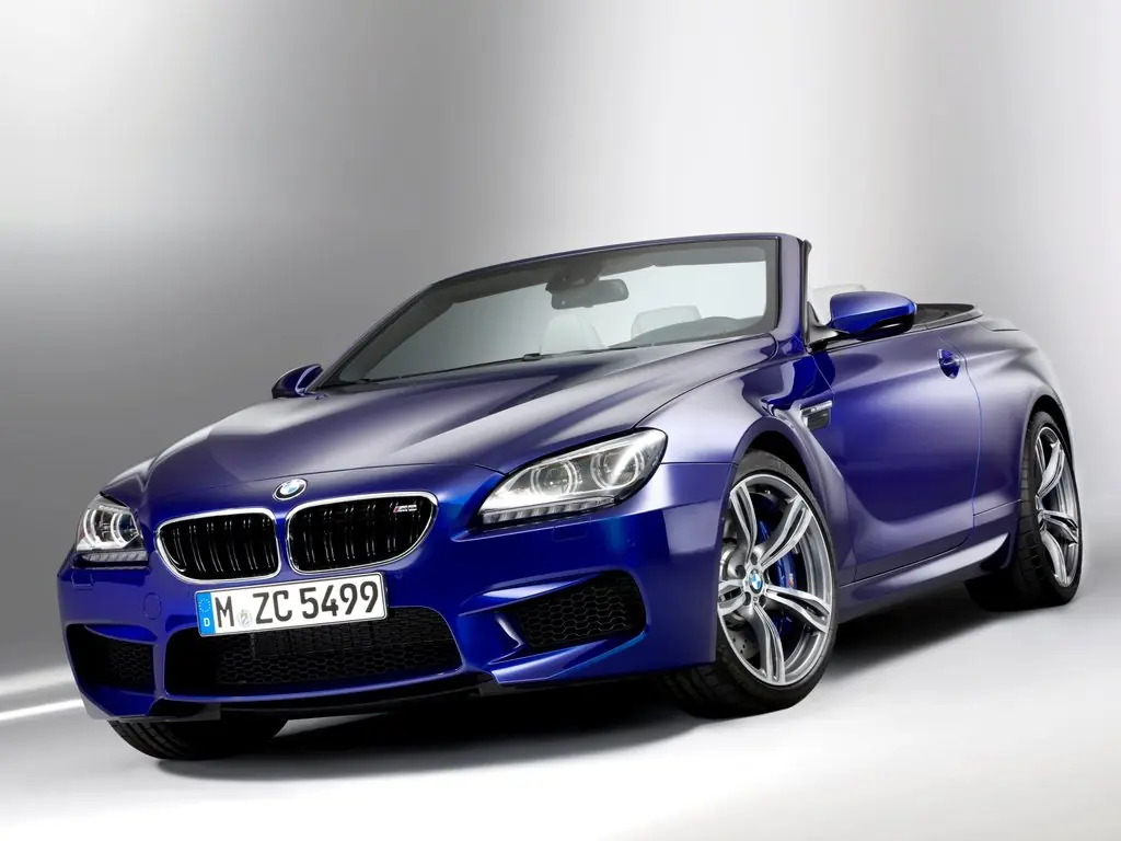 BMW M6 (F12) 3 поколение, открытый кузов (03.2012 - 02.2015)